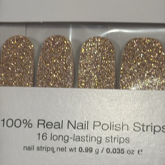 NWT Color Street Retired "CHELSEA YA LATER" Glitter Nail Strips - Picture 1 of 4